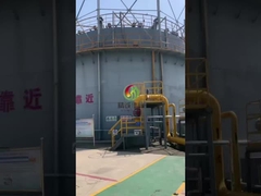 progetto del biogas del concime animale