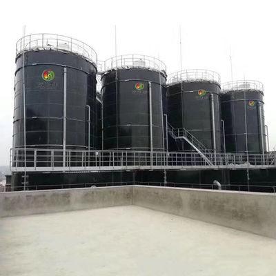 Attrezzatura anaerobica del biogas di capacità del carro armato settico del digestore