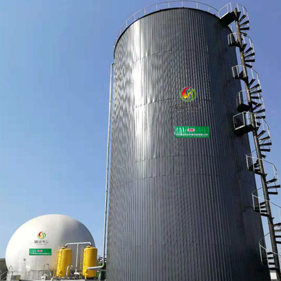 Attrezzatura anaerobica del biogas di capacità del carro armato settico del digestore