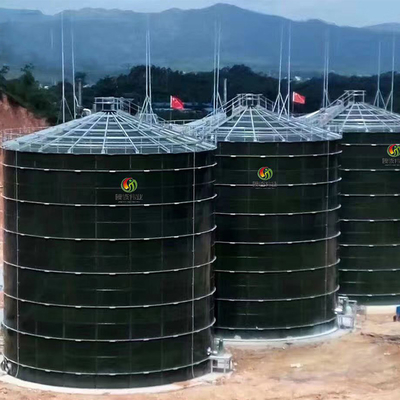Q235B Serbatoio digestore anaerobico in piastra di acciaio per allevamenti di polli
