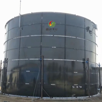 Attrezzatura industriale per la digestione anaerobica con superficie liscia e polacca