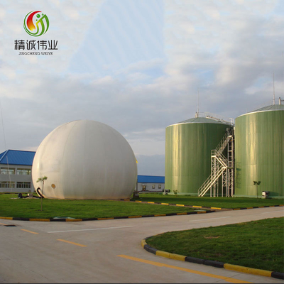 Supporto del gas di resistenza UV ≥6 per la gamma di temperature della pianta del biogas -30℃~+70℃