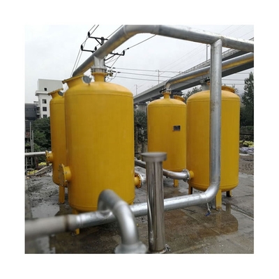 Apparecchiatura di filtrazione del biogas di GB con il rivestimento anti di corrosione di brillamento di sabbia