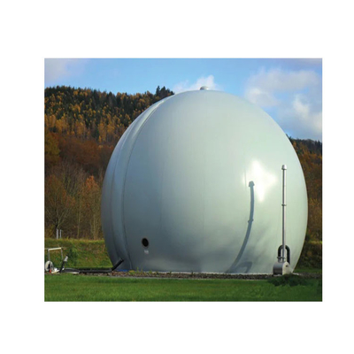 Contenitore di biogas a controllo automatico per biogas e acque reflue