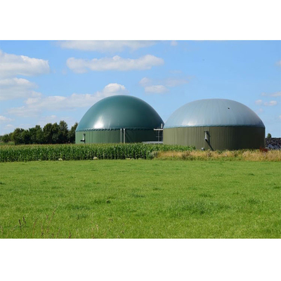 Contenitore automatico di biogas con materiale resistente alla corrosione PES/PVC/PDFE