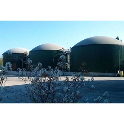 Q355B Q235B Serbatoio digestore anaerobico in piastra di acciaio Installazione in loco
