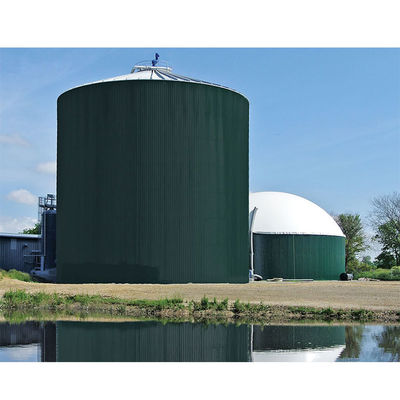 Q355B Q235B Serbatoio digestore anaerobico in piastra di acciaio Installazione in loco