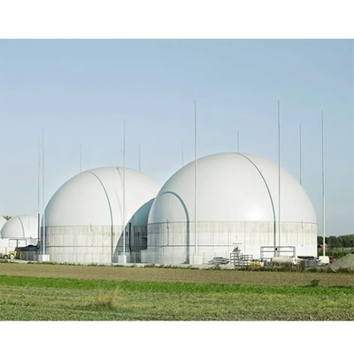 PES PVC PDFE Material Biogas Gas Holder Antirugine per il gas di stoccaggio