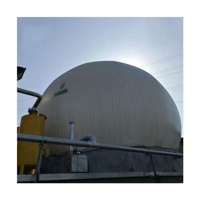 supporto di gas del biogas del film del doppio 880m3 che ricicla anti corrosione