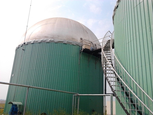 Tino di fermentazione anaerobico integrato del digestore anaerobico relativo al biogas