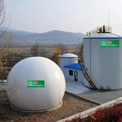 Campo di controllo altamente volatile del serbatoio del metano del PVC del supporto del biogas