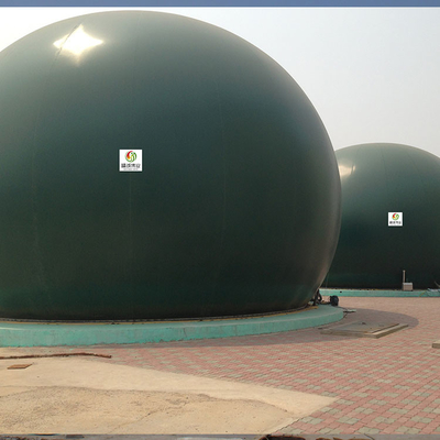 Il bio- supporto di gas dell'anaerobiosi PDFE ha messo in contenitori l'impianto di biogas flessibile
