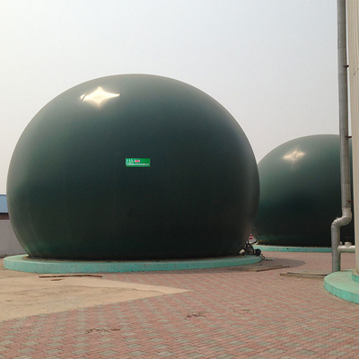 Supporto di gas verde del supporto del biogas della membrana del doppio di PDFE in impianto di biogas