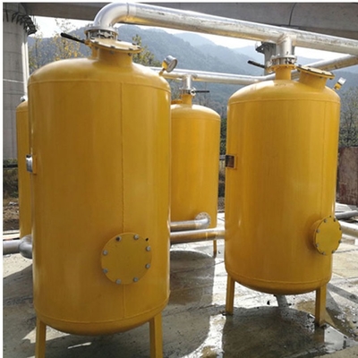 Attrezzatura di purificazione del biogas del filtro da 10PPM H2S con il disidratatore e Desulfurizer