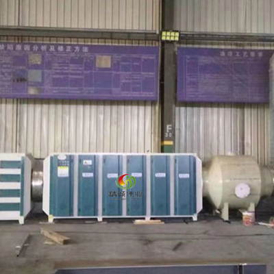 Purificatore di gas di scarico con pressione e capacità di lavorazione regolabili