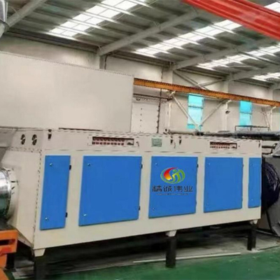 Purificatore di gas di scarico con pressione e capacità di lavorazione regolabili