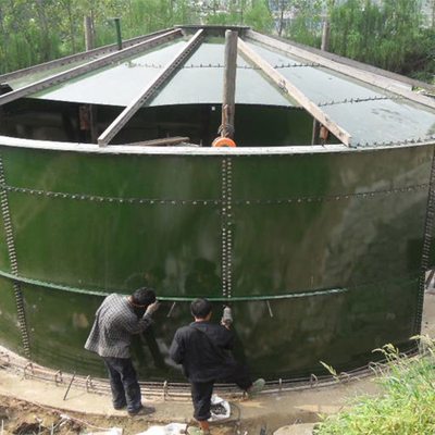 Generazione mobile del biogas di UASB IC dall'impianto di depurazione