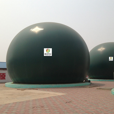 Contenitore di biogas per biogas e acque reflue