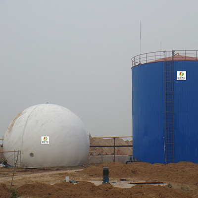 Bio- supporto di gas del reattore del biogas di gas del supporto del digestore residenziale anaerobico del metano