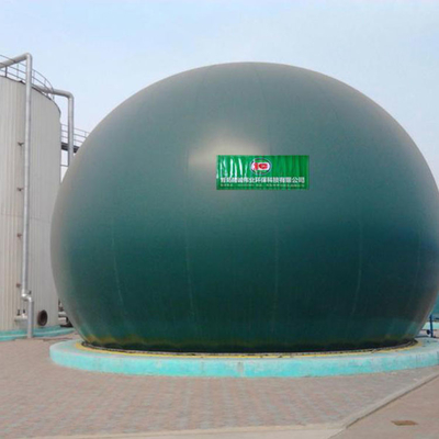 Semplice installazione del contenitore di biogas per le apparecchiature di trattamento del biogas e delle acque reflue